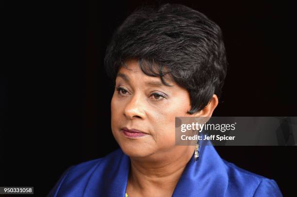 Doreen Lawrence, Baroness Lawrence of Clarendon attends the 25th Anniversary Memorial Service to celebrate the life and legacy of her son Stephen...