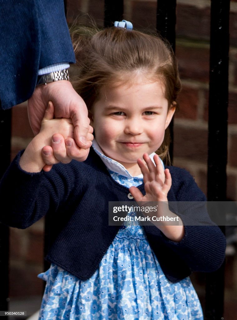 The Duke & Duchess Of Cambridge Depart The Lindo Wing