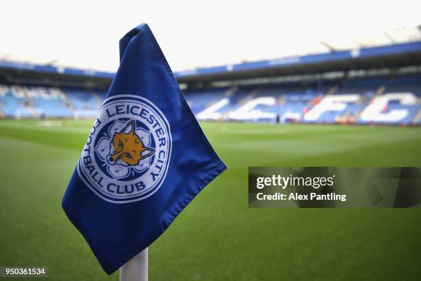 General view inside the stadium prior to the Premier league 2 match between Leicester City and Derby County at King Power Stadium on April 23, 2018...