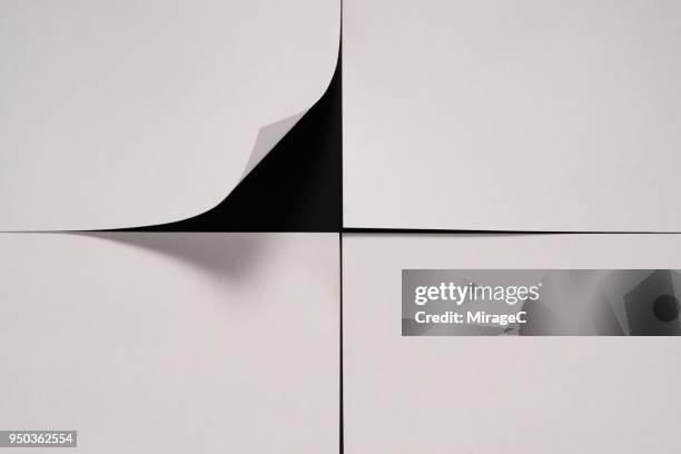 paper page corner peel - paper corner stock pictures, royalty-free photos & images