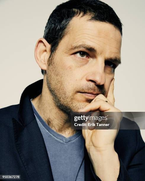 Géza Röhrig of the film To Dust poses for a portrait during the 2018 Tribeca Film Festival at Spring Studio on April 23, 2018 in New York City.