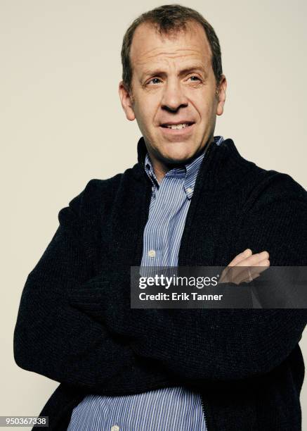 Paul Lieberstein of the film Song of Back and Neck poses for a portrait during the 2018 Tribeca Film Festival at Spring Studio on April 23, 2018 in...