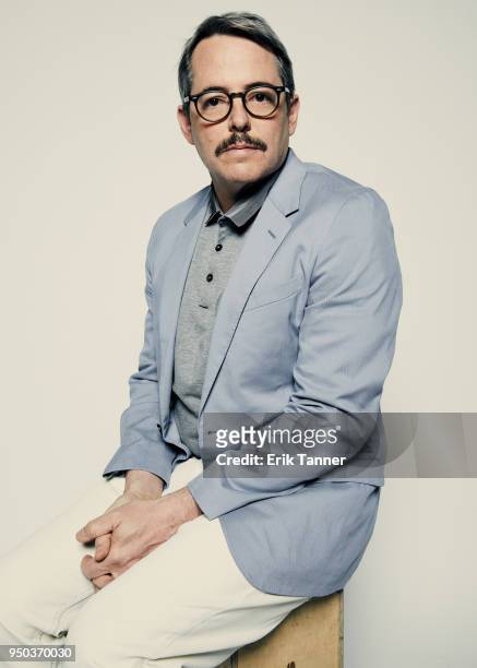 Matthew Broderick of the film To Dust poses for a portrait during the 2018 Tribeca Film Festival at Spring Studio on April 23, 2018 in New York City.