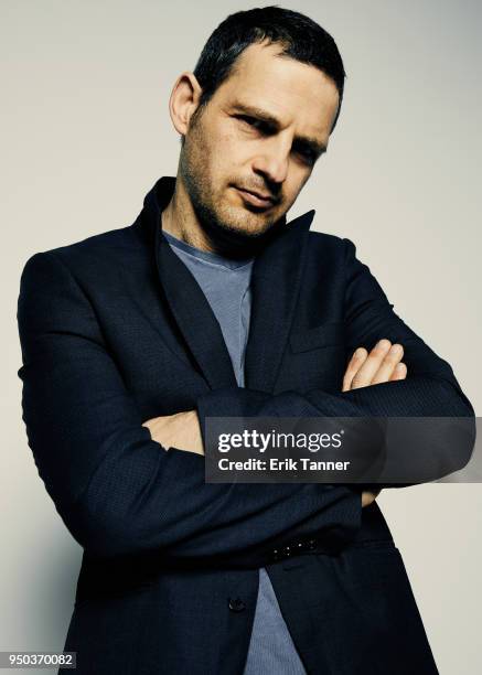 Géza Röhrig of the film To Dust poses for a portrait during the 2018 Tribeca Film Festival at Spring Studio on April 23, 2018 in New York City.