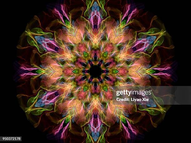 light patterns - radial symmetry stock pictures, royalty-free photos & images