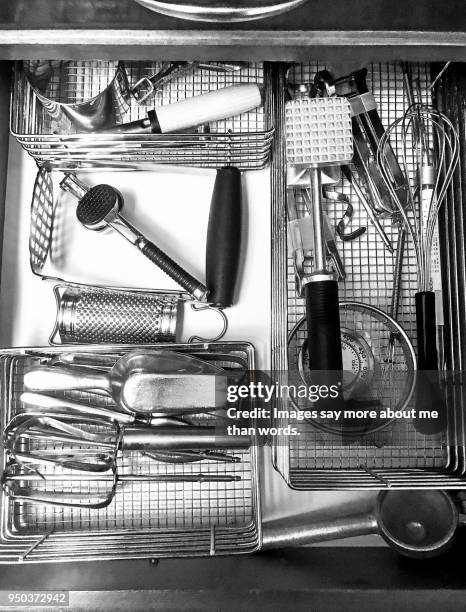Messy Kitchen Draw Messy Kitchen Drawer Photos and Premium High Res Pictures - Getty Images