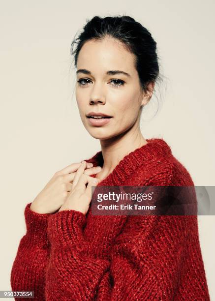 Laia Costa of the film Maine poses for a portrait during the 2018 Tribeca Film Festival at Spring Studio on April 23, 2018 in New York City.