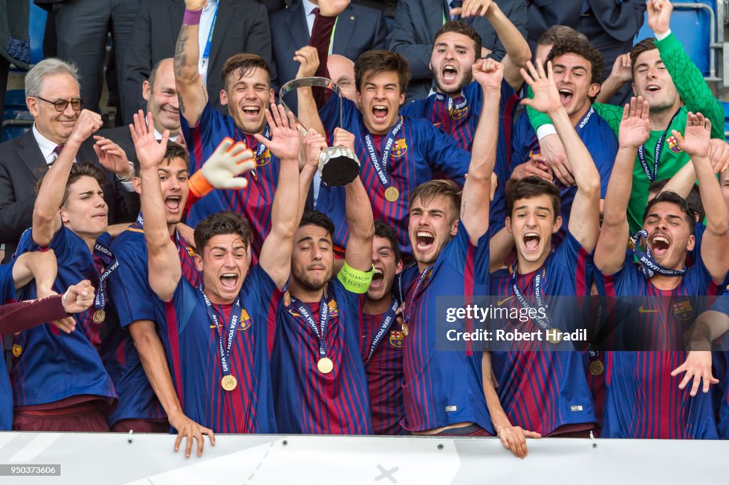 Chelsea FC v FC Barcelona - UEFA Youth League Final