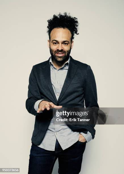 Shawn Snyder of the film To Dust poses for a portrait during the 2018 Tribeca Film Festival at Spring Studio on April 23, 2018 in New York City.