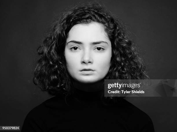 Actress Emily Robinson poses for a portrait on March 12, 2018 in Los Angeles, California.