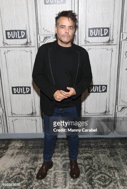 Sebastian Lelio visits Build Series at Build Studio on April 23, 2018 in New York City.