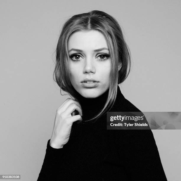 Actress Grace Van Dien poses for a portrait on February 11, 2018 in Los Angeles, California.