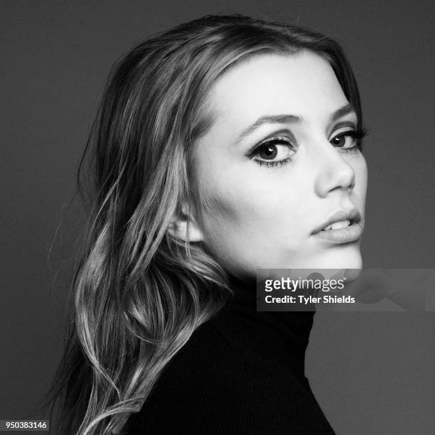 Actress Grace Van Dien poses for a portrait on February 11, 2018 in Los Angeles, California.