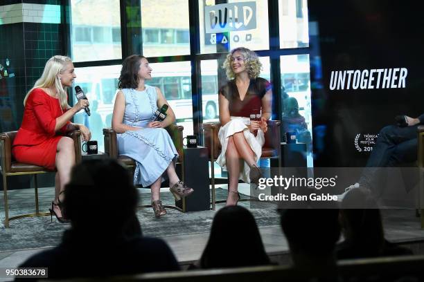 Actress Jemima Kirke, director/screenwriter Emma Forrest and actress Lola Kirke visit the Build Series to discuss the new film "Untogether" at Build...
