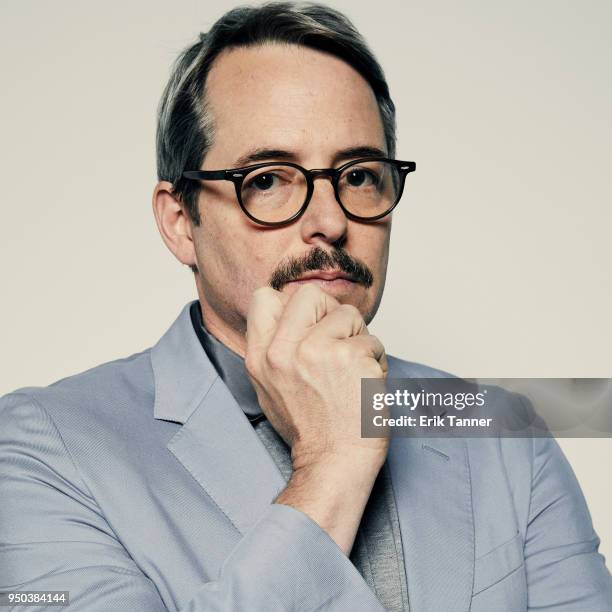 Matthew Broderick of the film To Dust poses for a portrait during the 2018 Tribeca Film Festival at Spring Studio on April 23, 2018 in New York City.