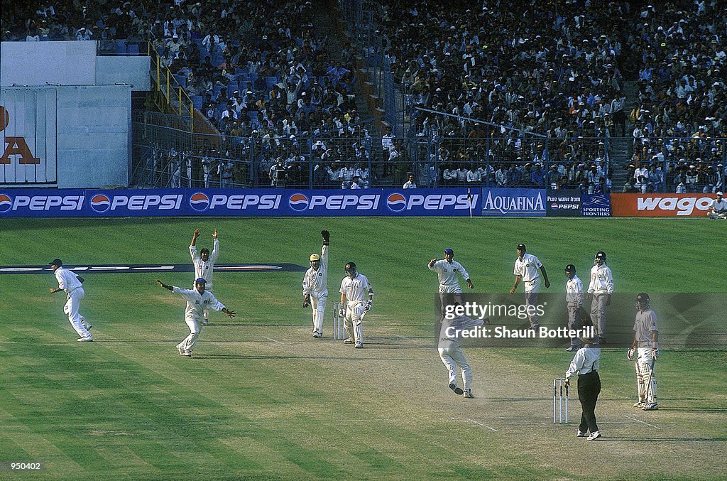 Harbhajan Singh and Glenn McGrath