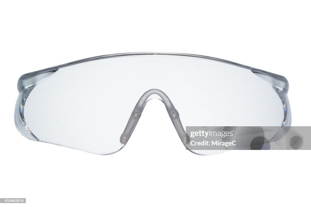 Transparent Plastic Protective Eyewear