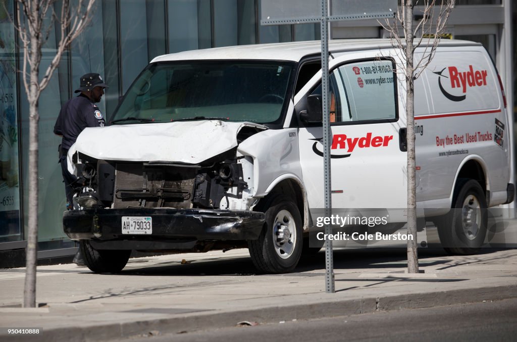 Rental Van Plows Into Pedestrians On Toronto Street, Injuring At Least Eight