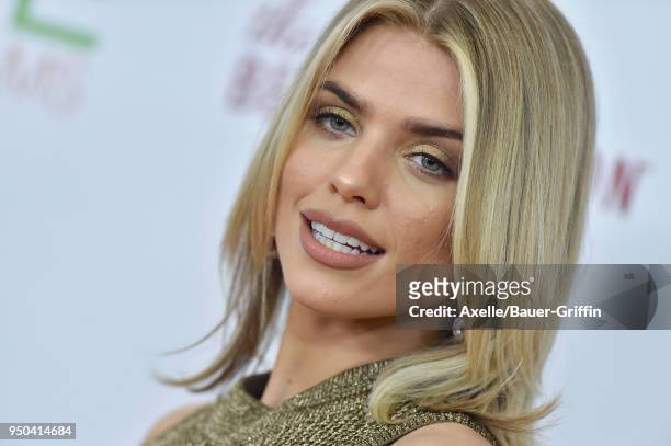 Actress AnnaLynne McCord arrives at the 25th Annual Race to Erase MS Gala at The Beverly Hilton Hotel on April 20, 2018 in Beverly Hills, California.