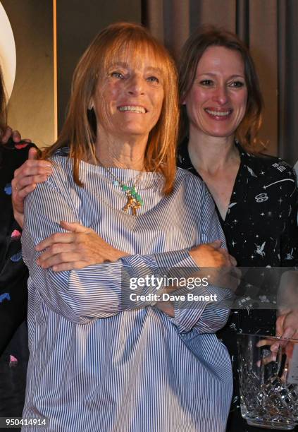 Lady Ruth Rogers, winner of the Lifetime Achievement award, attends the GQ Food & Drink Awards at Rosewood London on April 23, 2018 in London,...