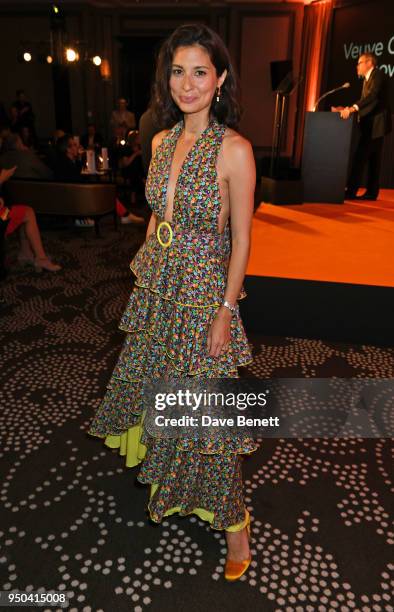 Jasmine Hemsley attends the GQ Food & Drink Awards at Rosewood London on April 23, 2018 in London, England.