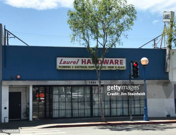 Laurel Hardware in Los Angeles, California on April 21, 2018.