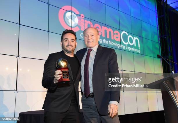 Bayona, Director of "Jurassic World: Fallen Kingdom" and recipient of the "International Filmmaker of the Year" award and Director/producer Frank...