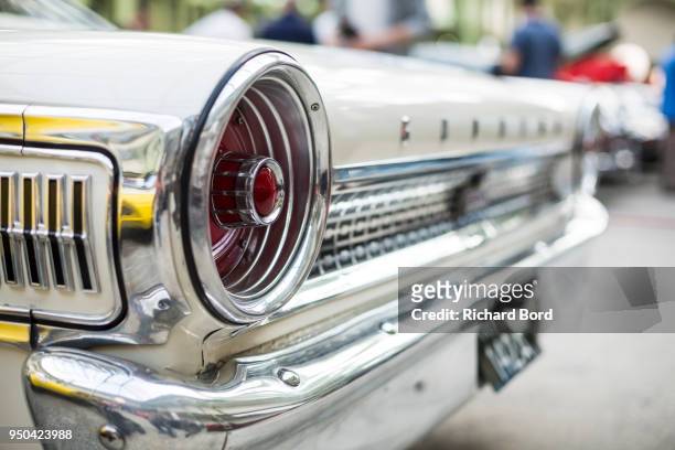 Ford Galaxie 1963 is seen during the Tour Auto Optic 2000 at Le Grand Palais on April 23, 2018 in Paris, France.