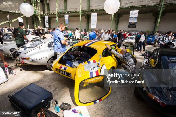 General view of atmosphere during the Tour Auto Optic 2000 at Le Grand Palais on April 23, 2018 in Paris, France.