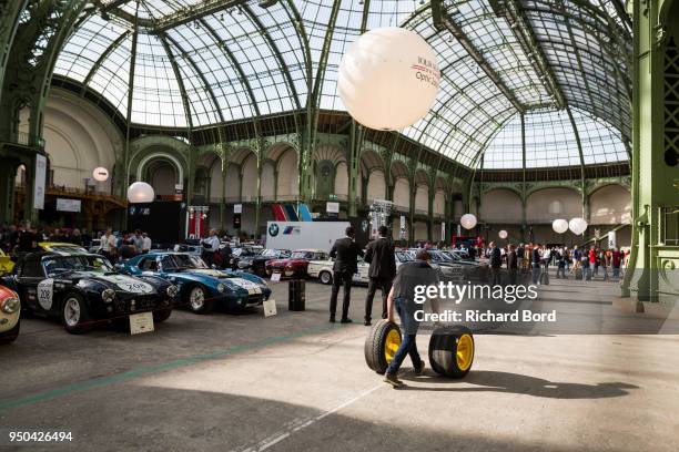 General view of atmosphere during the Tour Auto Optic 2000 at Le Grand Palais on April 23, 2018 in Paris, France.