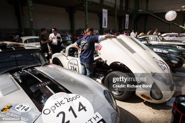 General view of atmosphere during the Tour Auto Optic 2000 at Le Grand Palais on April 23, 2018 in Paris, France.