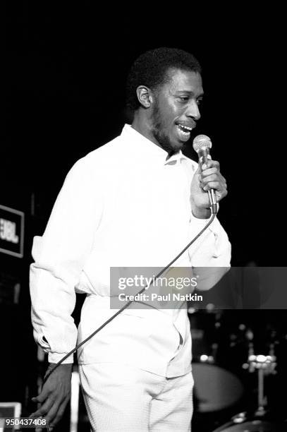 Jeffrey Osbourne at the Park West in Chicago, Illinois, December 6, 1983.