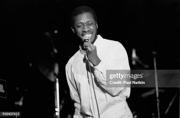 Jeffrey Osbourne at the Park West in Chicago, Illinois, December 6, 1983.