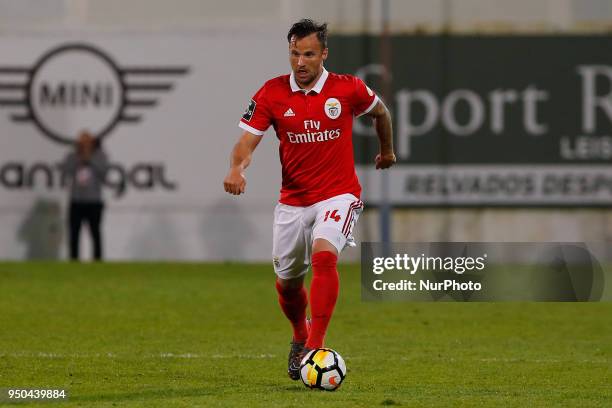 Benfcas Forward Haris Seferovic from Switzerland during the Premier League 2017/18 match between Estoril Praia v SL Benfica, at Estadio Antonio...