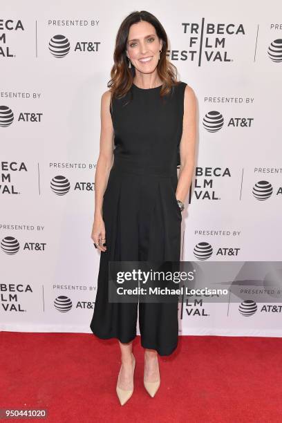 Director Laura Brownson attends the screening of "The Rachel Divide" during the 2018 Tribeca Film Festival at SVA Theatre on April 23, 2018 in New...