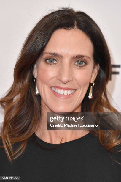 Director Laura Brownson attends the screening of "The Rachel Divide" during the 2018 Tribeca Film Festival at SVA Theatre on April 23, 2018 in New...