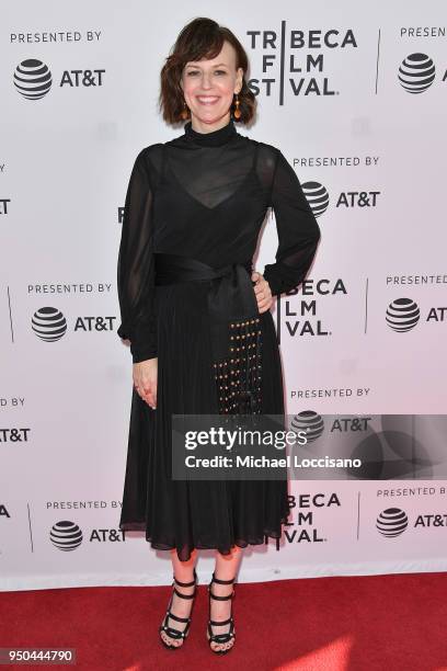 Rosemarie DeWitt attends the screening of "Song Of Back And Neck" during the 2018 Tribeca Film Festival at SVA Theatre on April 23, 2018 in New York...