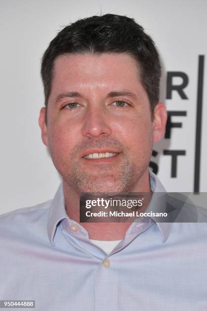 Daniel McCarney attends the screening of "Song Of Back And Neck" during the 2018 Tribeca Film Festival at SVA Theatre on April 23, 2018 in New York...