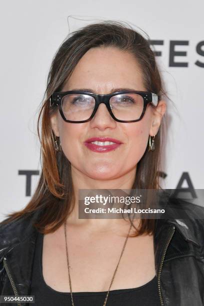 Jennifer Prediger attends the screening of "Song Of Back And Neck" during the 2018 Tribeca Film Festival at SVA Theatre on April 23, 2018 in New York...