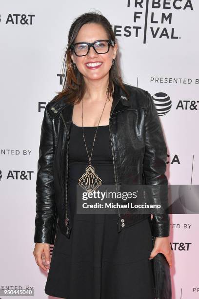 Jennifer Prediger attends the screening of "Song Of Back And Neck" during the 2018 Tribeca Film Festival at SVA Theatre on April 23, 2018 in New York...