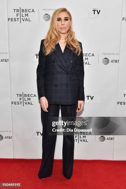 Zosia Mamet attends the screening of "Fabled" at Tribeca TV: Indie Pilots during the 2018 Tribeca Film Festival at Cinepolis Chelsea on April 23,...