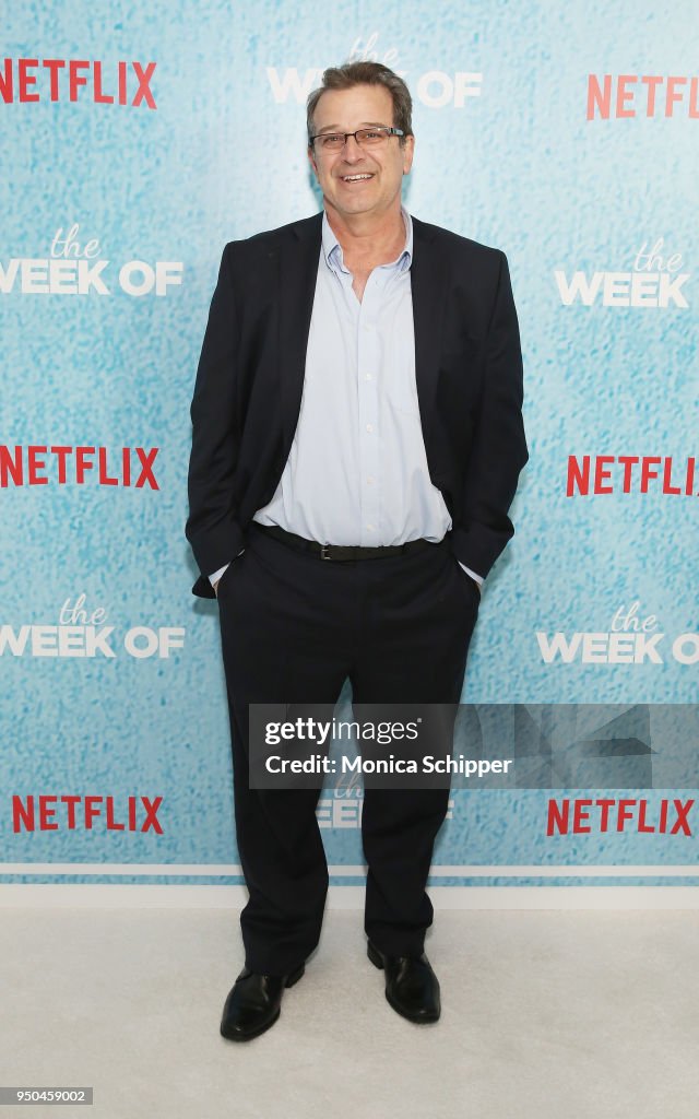 World Premiere of the Netflix film "The Week Of" in New York City