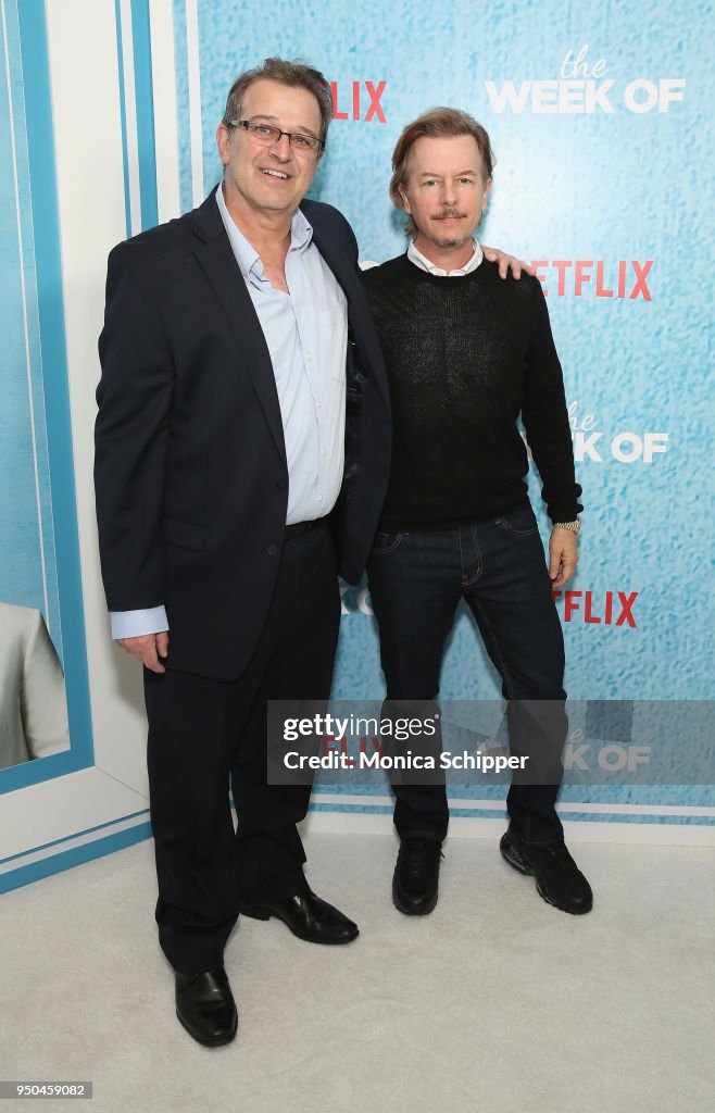 World Premiere of the Netflix film "The Week Of" in New York City