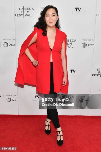 Naomi Ko attends the screeing of "Nice" at Tribeca TV: Indie Pilots during the 2018 Tribeca Film Festival at Cinepolis Chelsea on April 23, 2018 in...