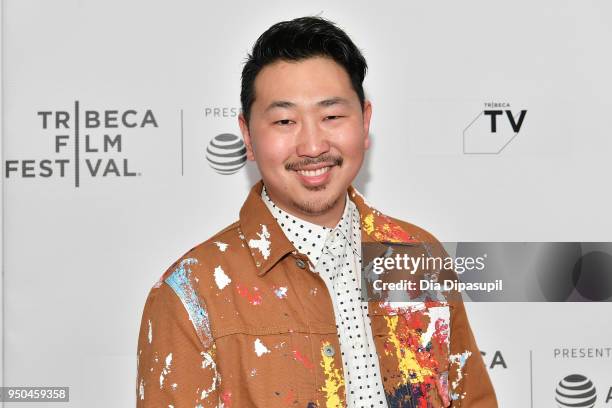 Andrew Ahn attends the screeing of "Nice" at Tribeca TV: Indie Pilots during the 2018 Tribeca Film Festival at Cinepolis Chelsea on April 23, 2018 in...