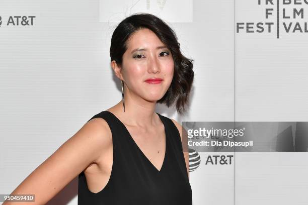 Carolyn Mao attends the screeing of "Nice" at Tribeca TV: Indie Pilots during the 2018 Tribeca Film Festival at Cinepolis Chelsea on April 23, 2018...
