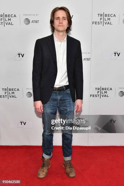 Matthew Brown attends the screening of "Maine" during the 2018 Tribeca Film Festival at Cinepolis Chelsea on April 23, 2018 in New York City.