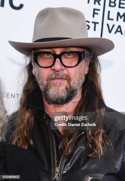 Director Steven Sebring attends the screening of 'Horses: Patti Smith and Her Band' during the 2018 Tribeca Film Festival at Beacon Theatre on April...