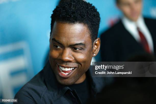 Chris Rock attends "The Week Of" New York premiere at AMC Loews Lincoln Square on April 23, 2018 in New York City.