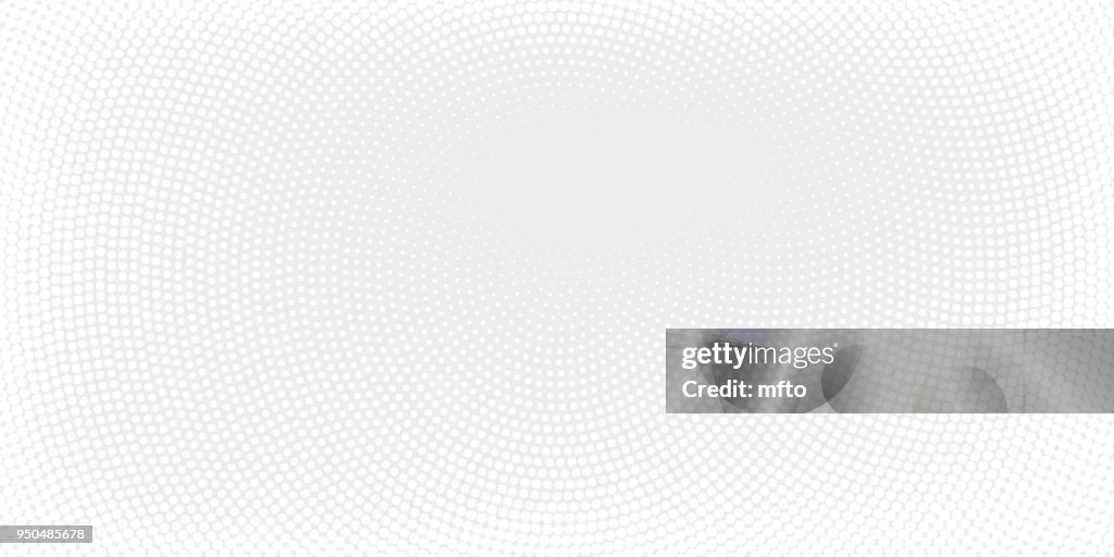 White halftone spotted background